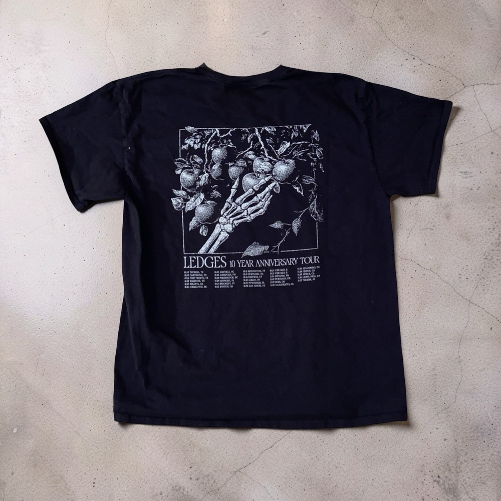 Noah Gundersen Ledges 10 Year Anniversary Tour Mens L Navy T-Shirt